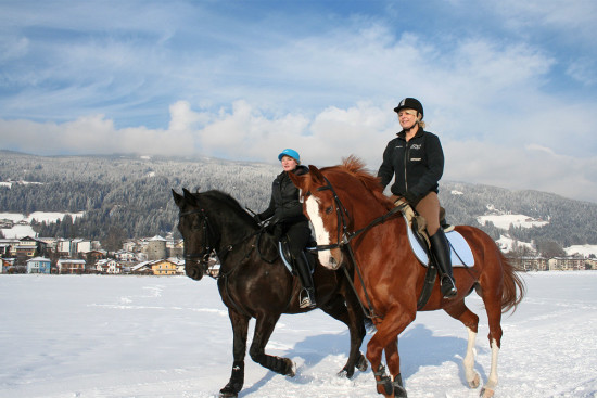 Pferdeschlittenfahrten & Winterreiten - Winterurlaub Radstadt - Salzburger Land - Ferienwohnungen Pedross